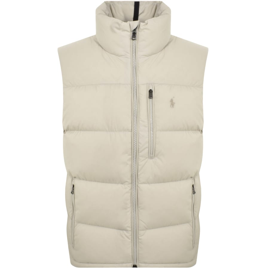 Ralph lauren quilted gilet top